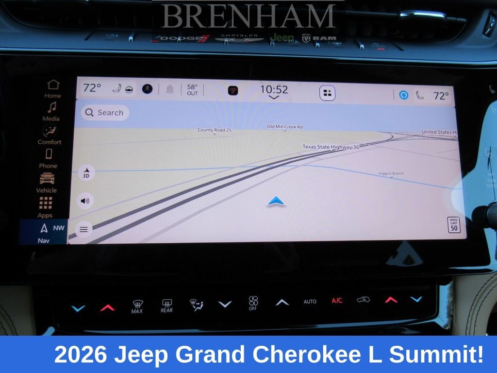 2026 Jeep Grand Cherokee GRAND CHEROKEE L SUMMIT 4X4