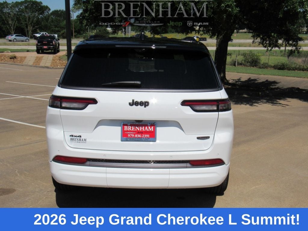 2026 Jeep Grand Cherokee GRAND CHEROKEE L SUMMIT 4X4