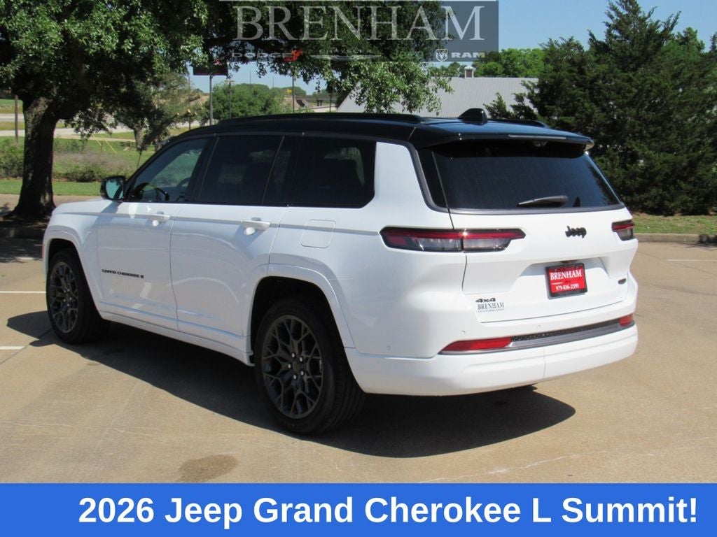 2026 Jeep Grand Cherokee GRAND CHEROKEE L SUMMIT 4X4