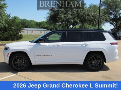 2026 Jeep Grand Cherokee GRAND CHEROKEE L SUMMIT 4X4