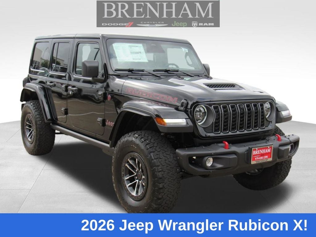 2026 Jeep Wrangler WRANGLER 4-DOOR RUBICON X