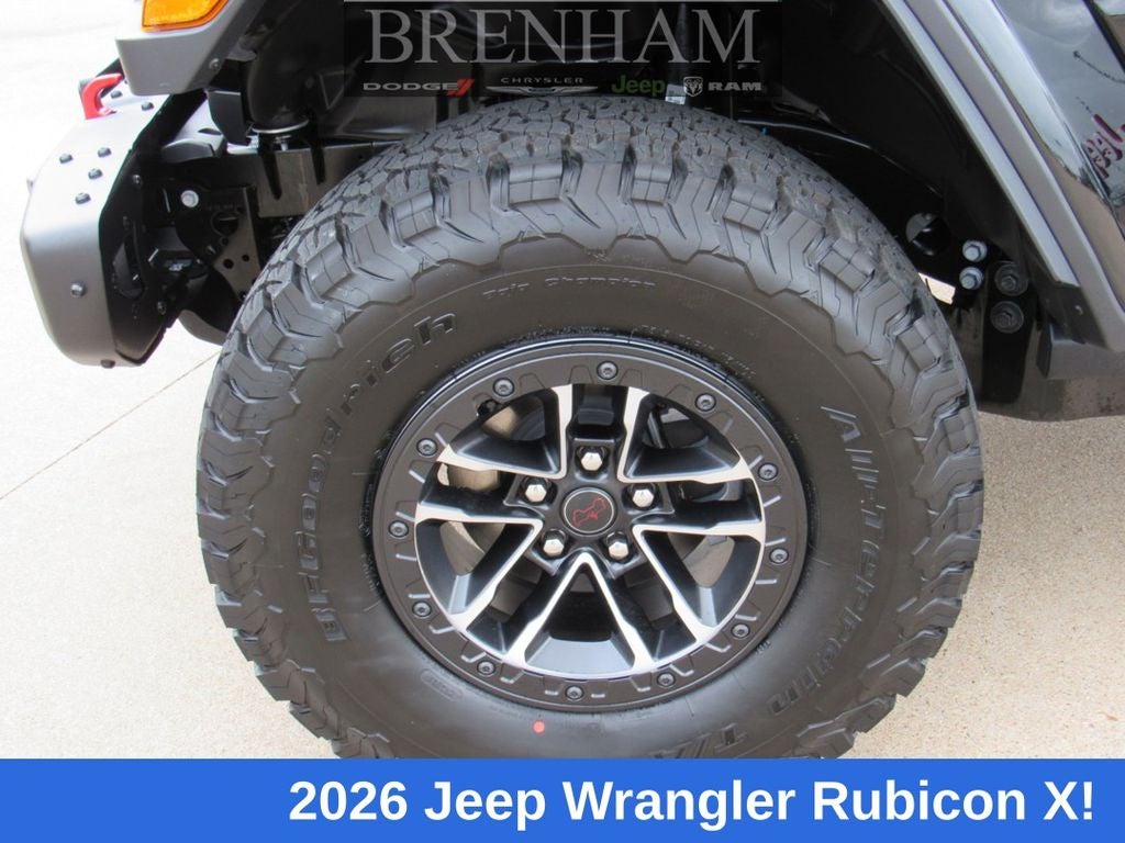 2026 Jeep Wrangler WRANGLER 4-DOOR RUBICON X