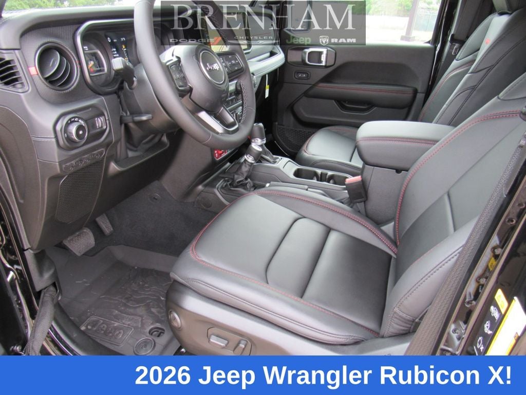 2026 Jeep Wrangler WRANGLER 4-DOOR RUBICON X