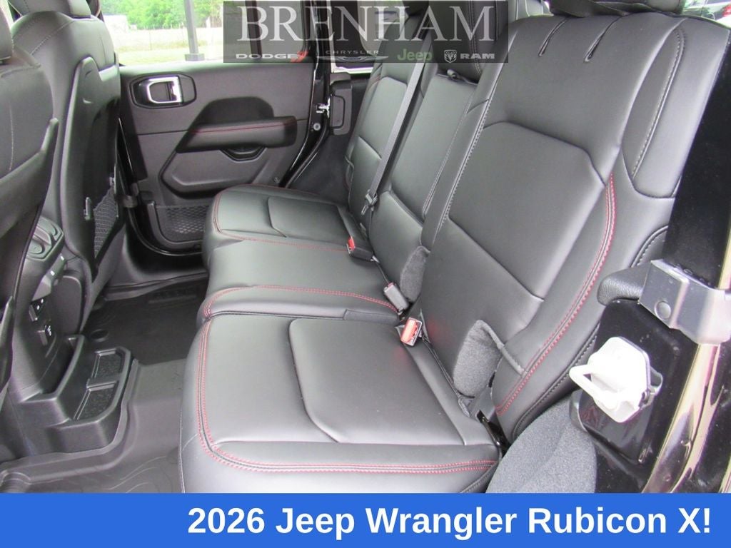2026 Jeep Wrangler WRANGLER 4-DOOR RUBICON X
