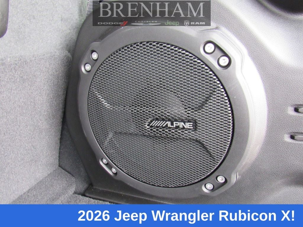 2026 Jeep Wrangler WRANGLER 4-DOOR RUBICON X