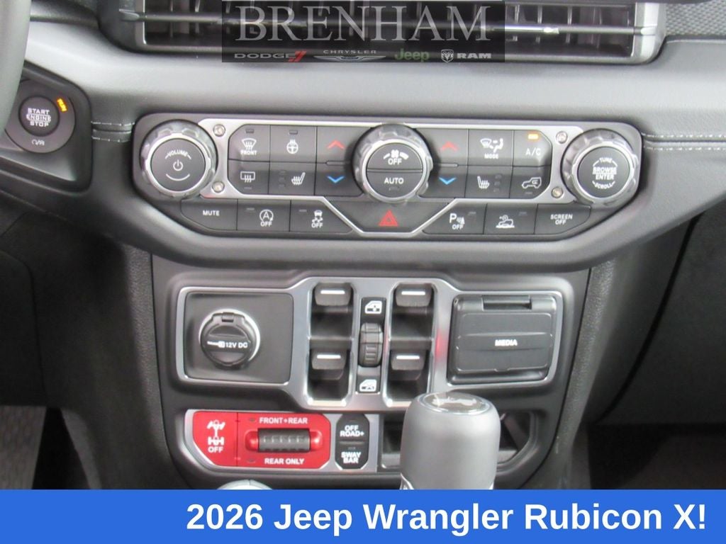 2026 Jeep Wrangler WRANGLER 4-DOOR RUBICON X