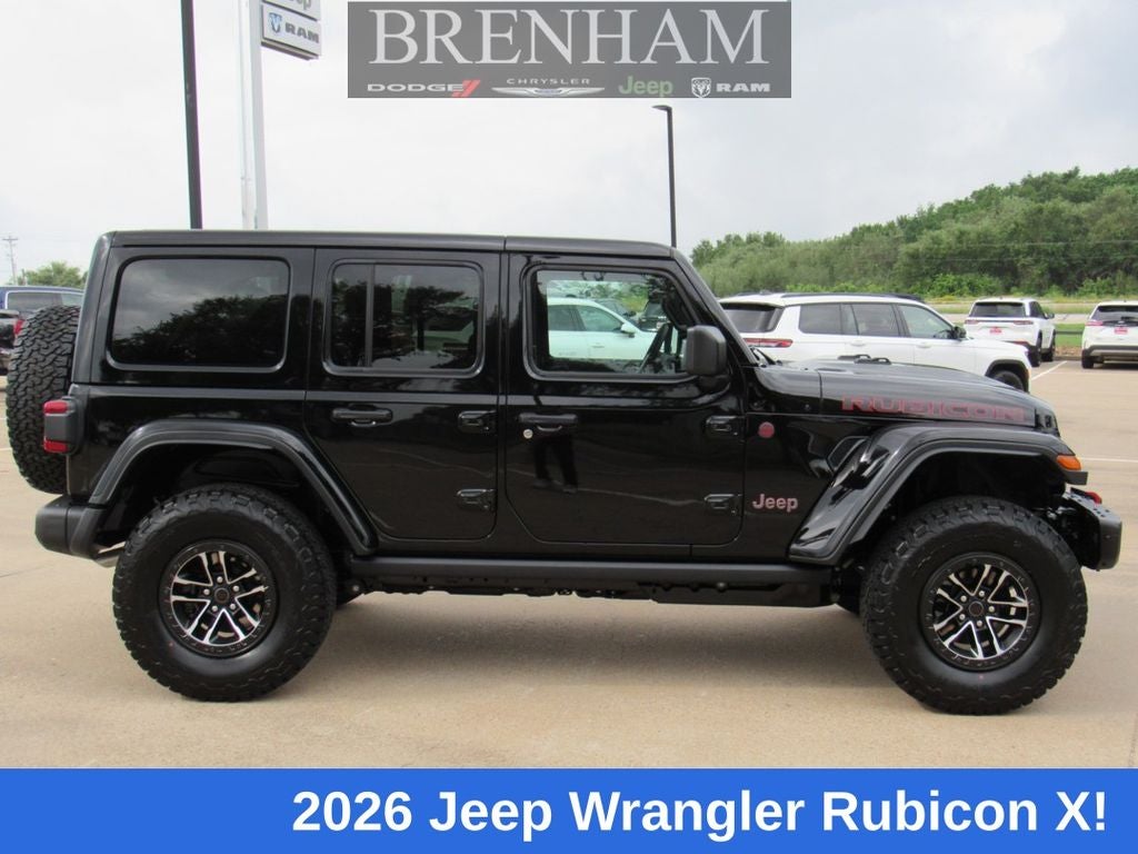 2026 Jeep Wrangler WRANGLER 4-DOOR RUBICON X