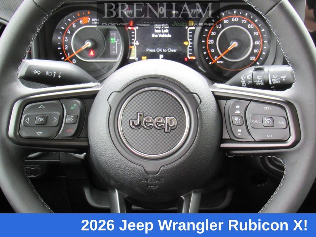 2026 Jeep Wrangler WRANGLER 4-DOOR RUBICON X
