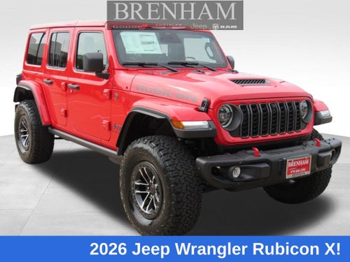 2026 Jeep Wrangler WRANGLER 4-DOOR RUBICON X