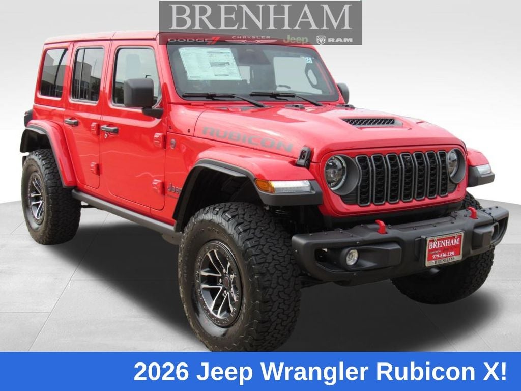 2026 Jeep Wrangler WRANGLER 4-DOOR RUBICON X