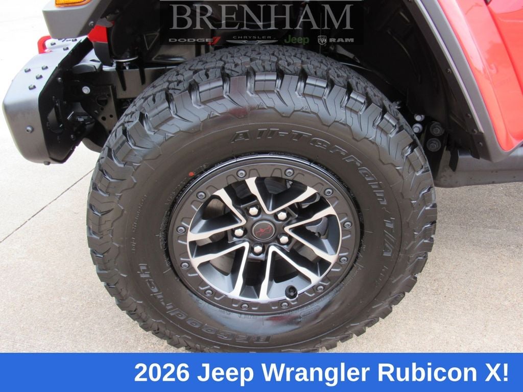 2026 Jeep Wrangler WRANGLER 4-DOOR RUBICON X