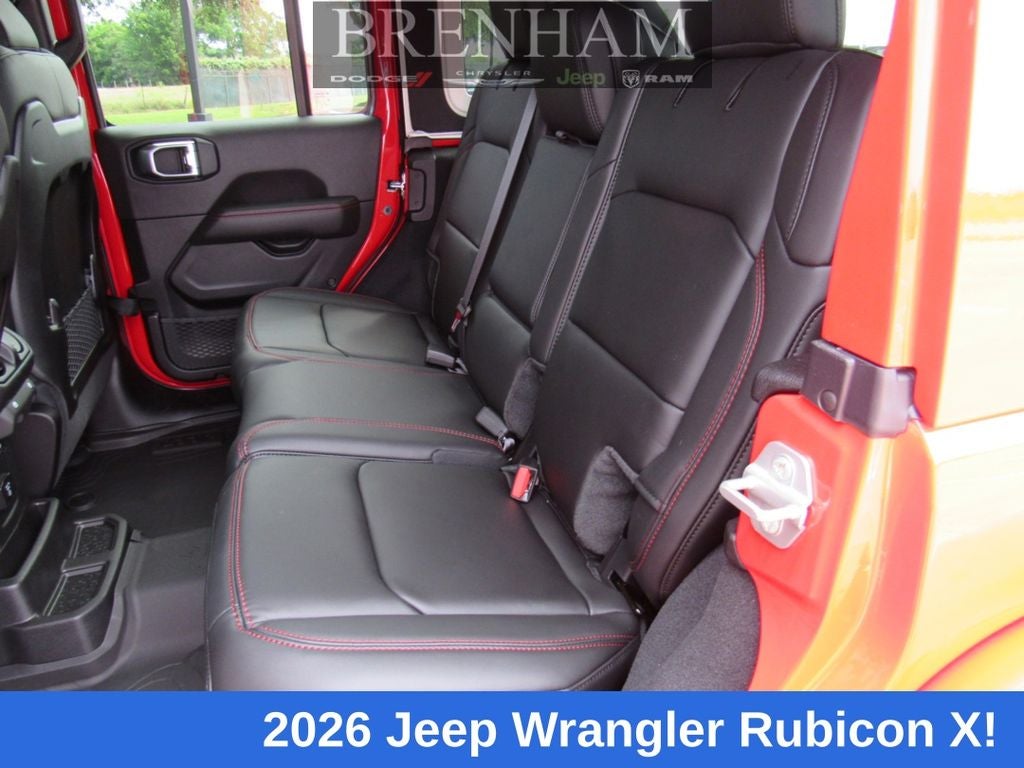 2026 Jeep Wrangler WRANGLER 4-DOOR RUBICON X