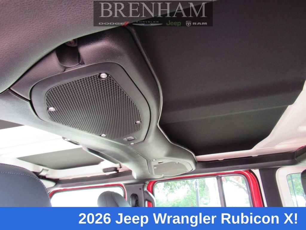 2026 Jeep Wrangler WRANGLER 4-DOOR RUBICON X