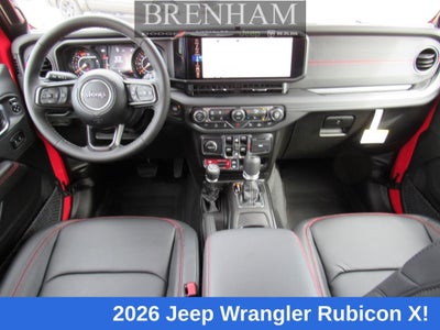 2026 Jeep Wrangler WRANGLER 4-DOOR RUBICON X