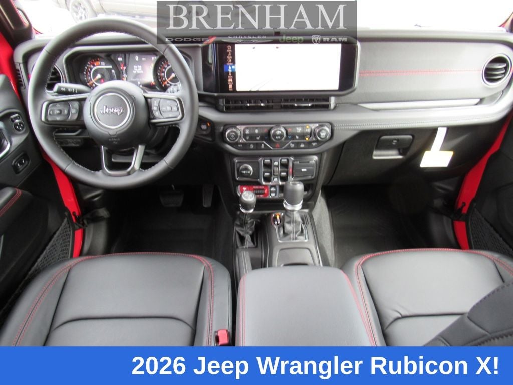 2026 Jeep Wrangler WRANGLER 4-DOOR RUBICON X