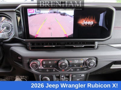 2026 Jeep Wrangler WRANGLER 4-DOOR RUBICON X