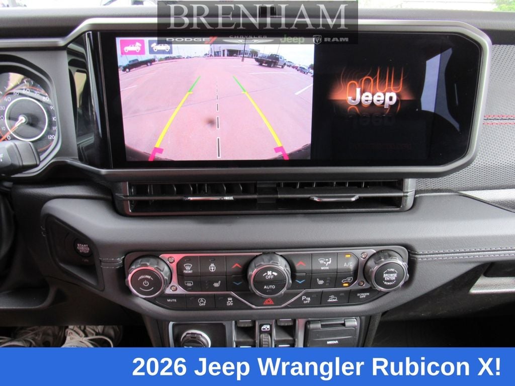 2026 Jeep Wrangler WRANGLER 4-DOOR RUBICON X