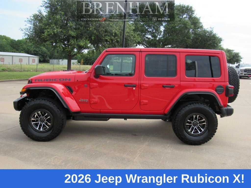 2026 Jeep Wrangler WRANGLER 4-DOOR RUBICON X
