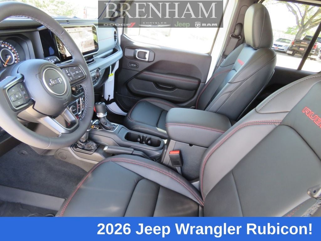 2026 Jeep Wrangler WRANGLER 4-DOOR RUBICON