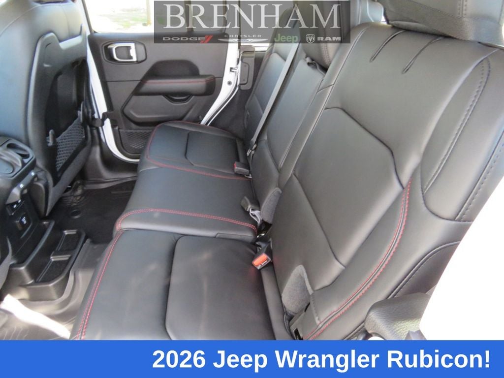 2026 Jeep Wrangler WRANGLER 4-DOOR RUBICON