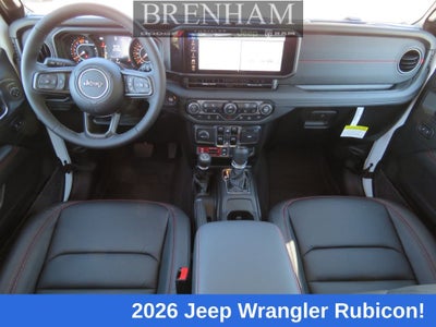 2026 Jeep Wrangler WRANGLER 4-DOOR RUBICON