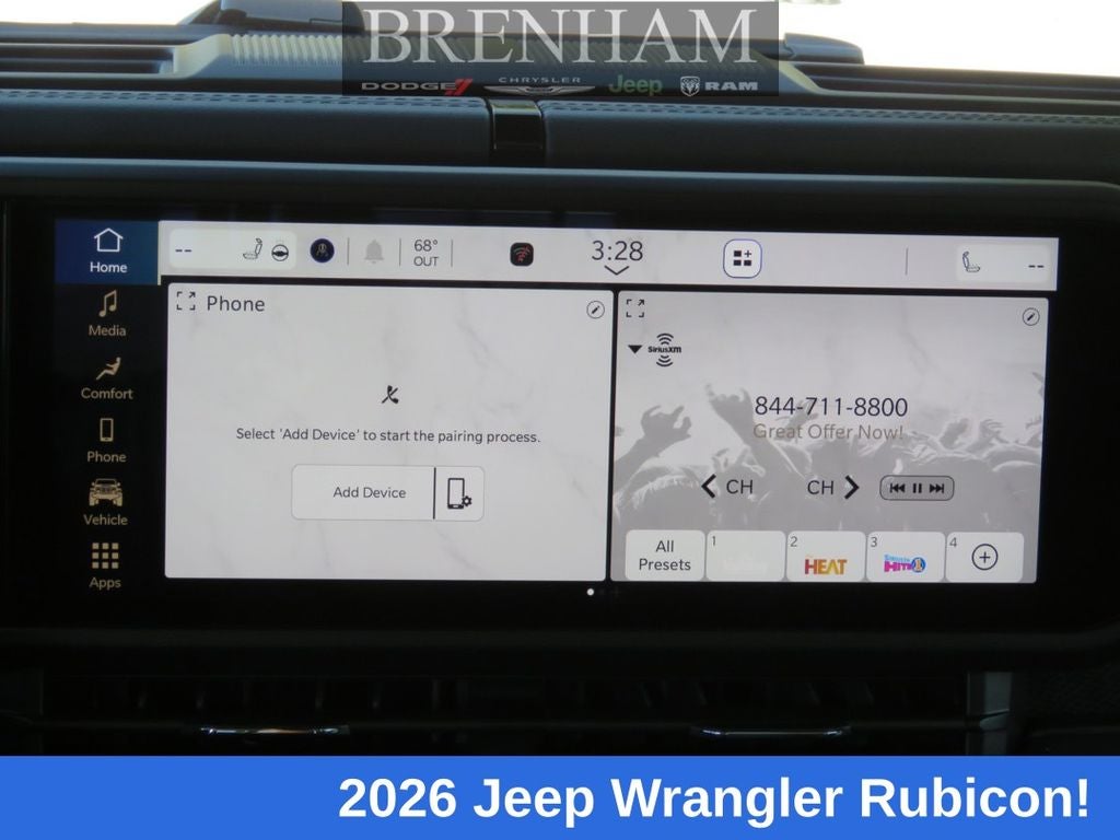 2026 Jeep Wrangler WRANGLER 4-DOOR RUBICON