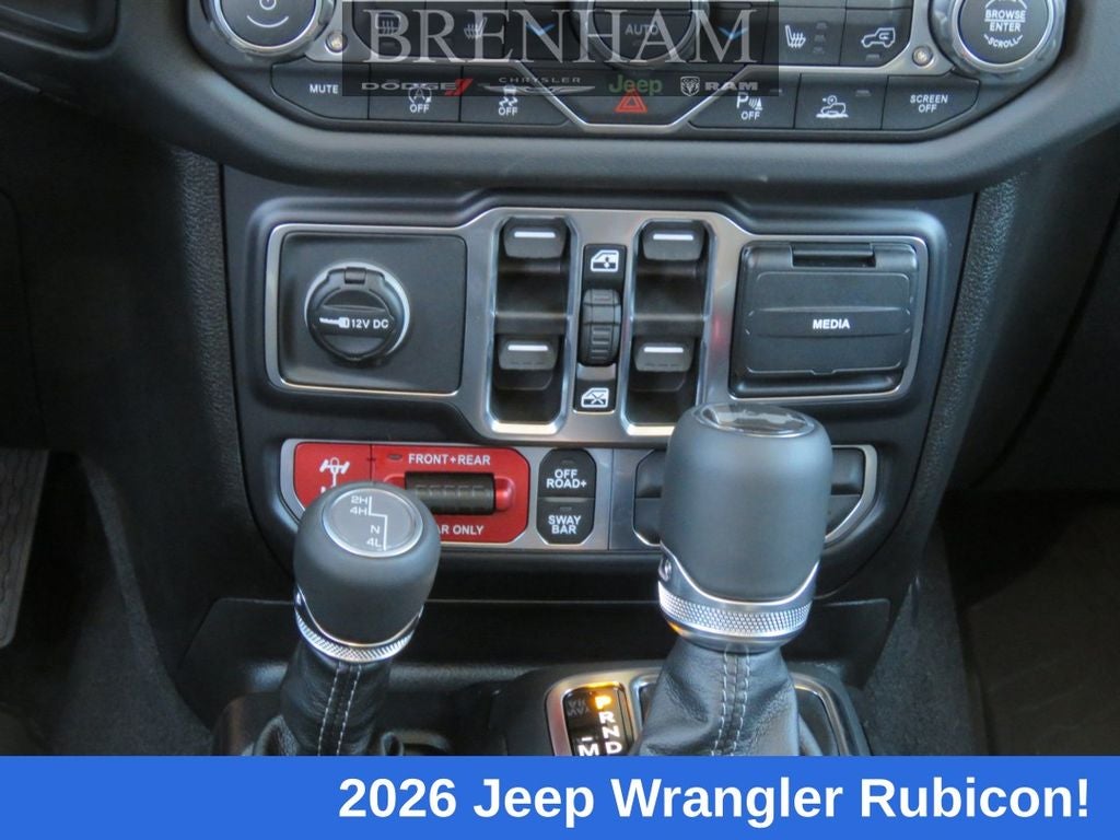 2026 Jeep Wrangler WRANGLER 4-DOOR RUBICON