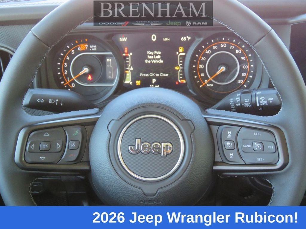 2026 Jeep Wrangler WRANGLER 4-DOOR RUBICON
