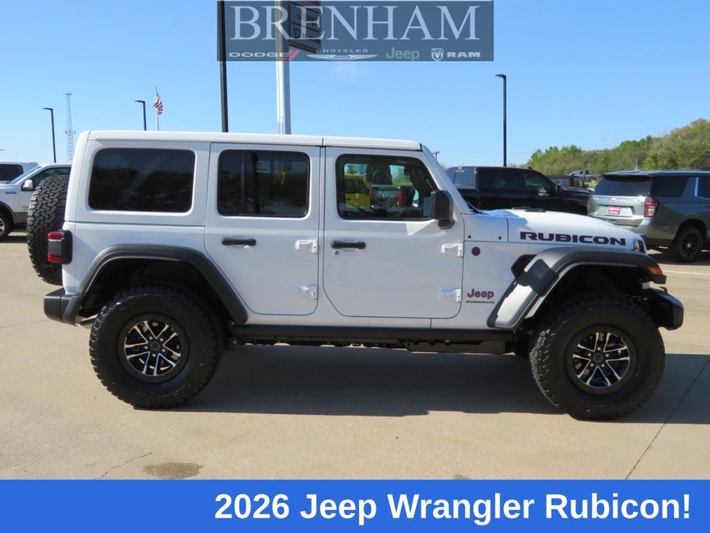 2026 Jeep Wrangler WRANGLER 4-DOOR RUBICON