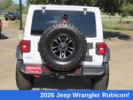 2026 Jeep Wrangler WRANGLER 4-DOOR RUBICON