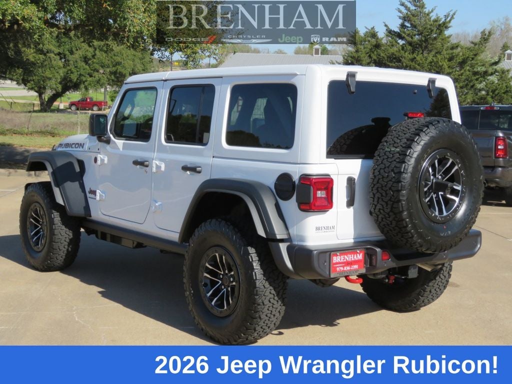 2026 Jeep Wrangler WRANGLER 4-DOOR RUBICON