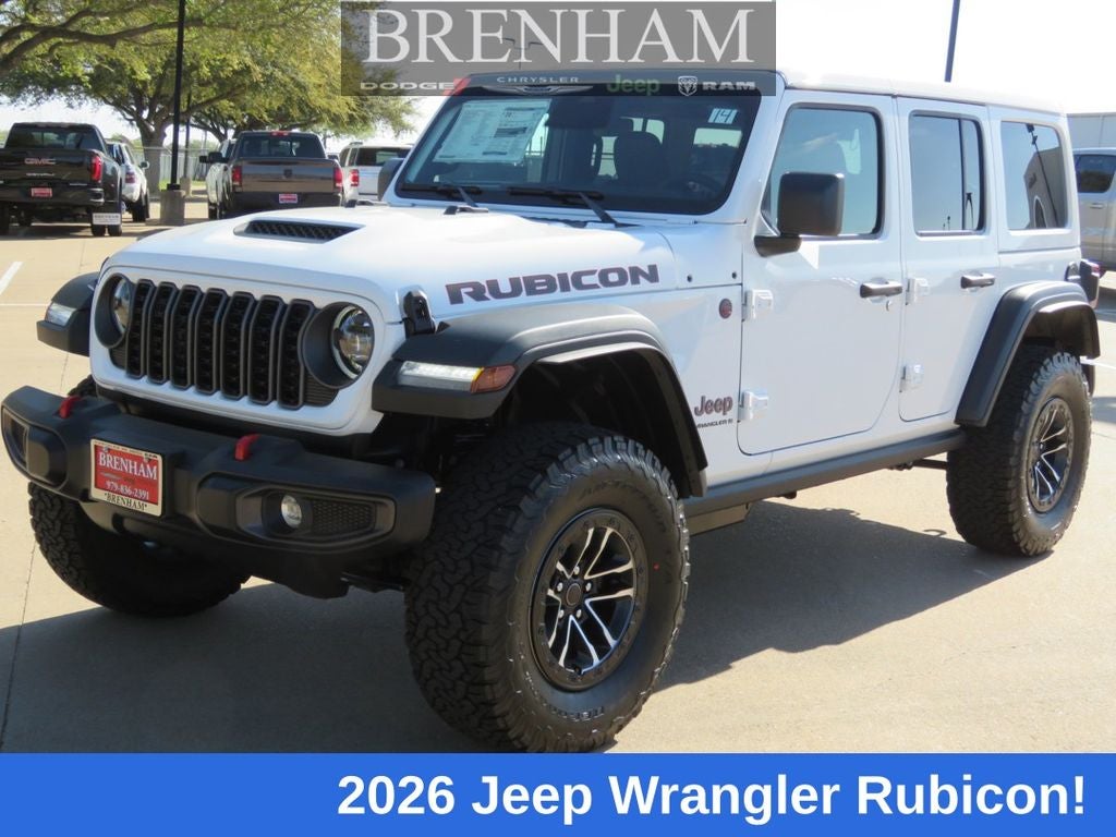 2026 Jeep Wrangler WRANGLER 4-DOOR RUBICON