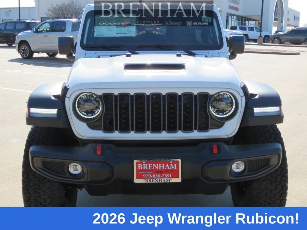 2026 Jeep Wrangler WRANGLER 4-DOOR RUBICON