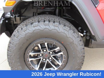 2026 Jeep Wrangler WRANGLER 4-DOOR RUBICON