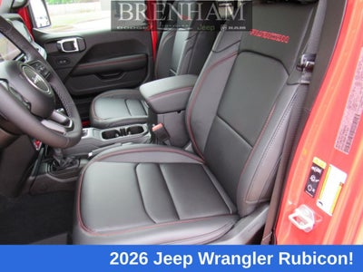 2026 Jeep Wrangler WRANGLER 4-DOOR RUBICON