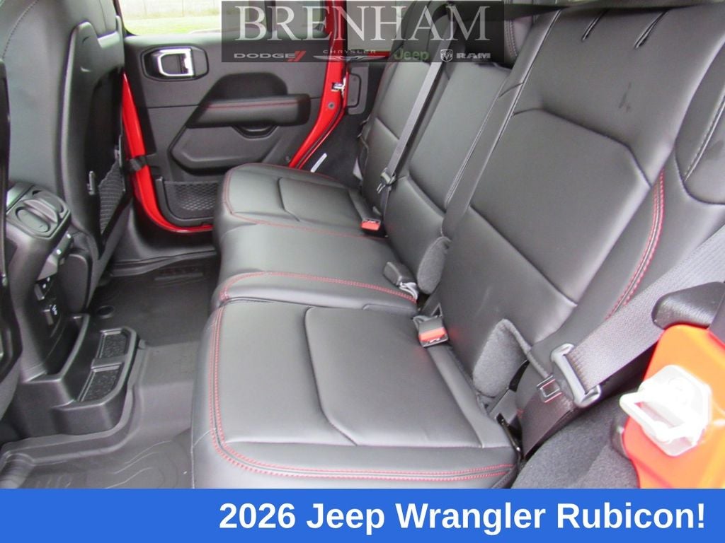 2026 Jeep Wrangler WRANGLER 4-DOOR RUBICON