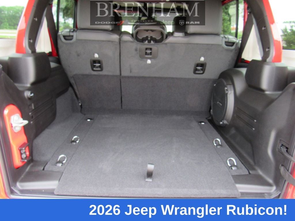 2026 Jeep Wrangler WRANGLER 4-DOOR RUBICON