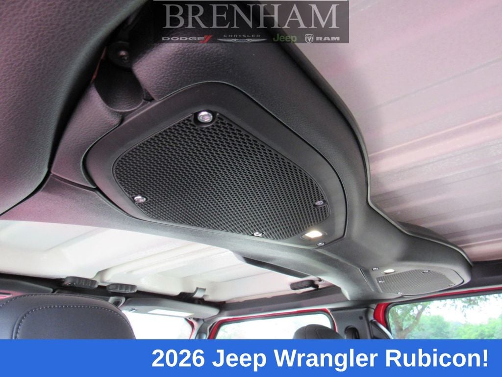 2026 Jeep Wrangler WRANGLER 4-DOOR RUBICON