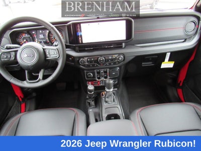 2026 Jeep Wrangler WRANGLER 4-DOOR RUBICON