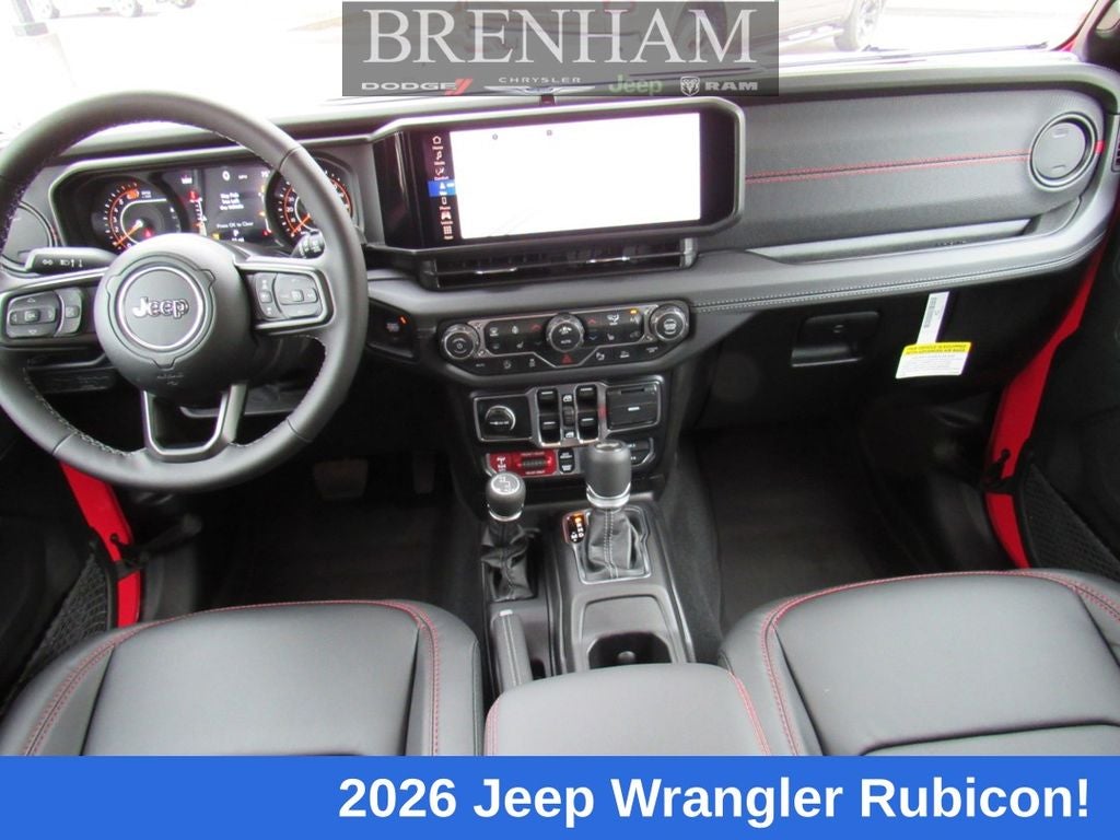 2026 Jeep Wrangler WRANGLER 4-DOOR RUBICON