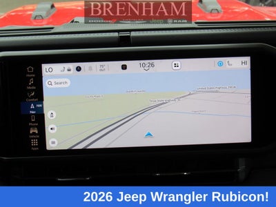 2026 Jeep Wrangler WRANGLER 4-DOOR RUBICON
