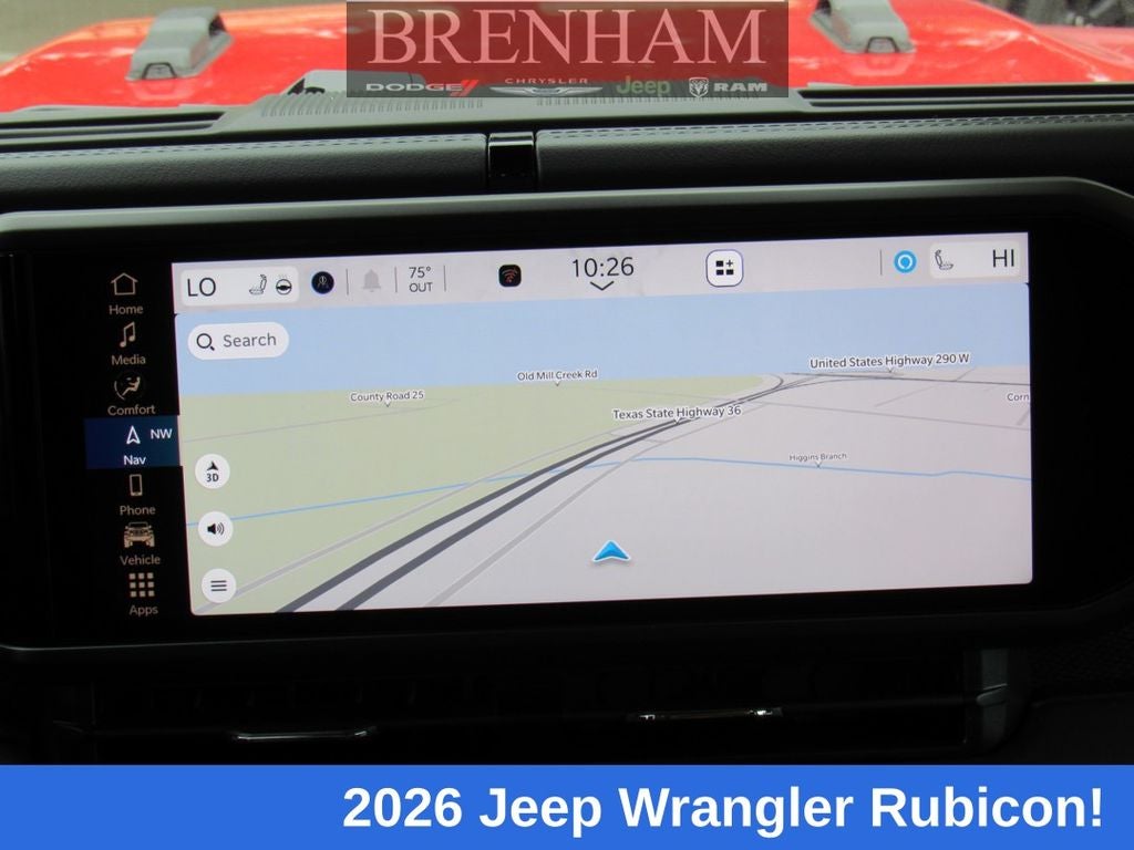 2026 Jeep Wrangler WRANGLER 4-DOOR RUBICON