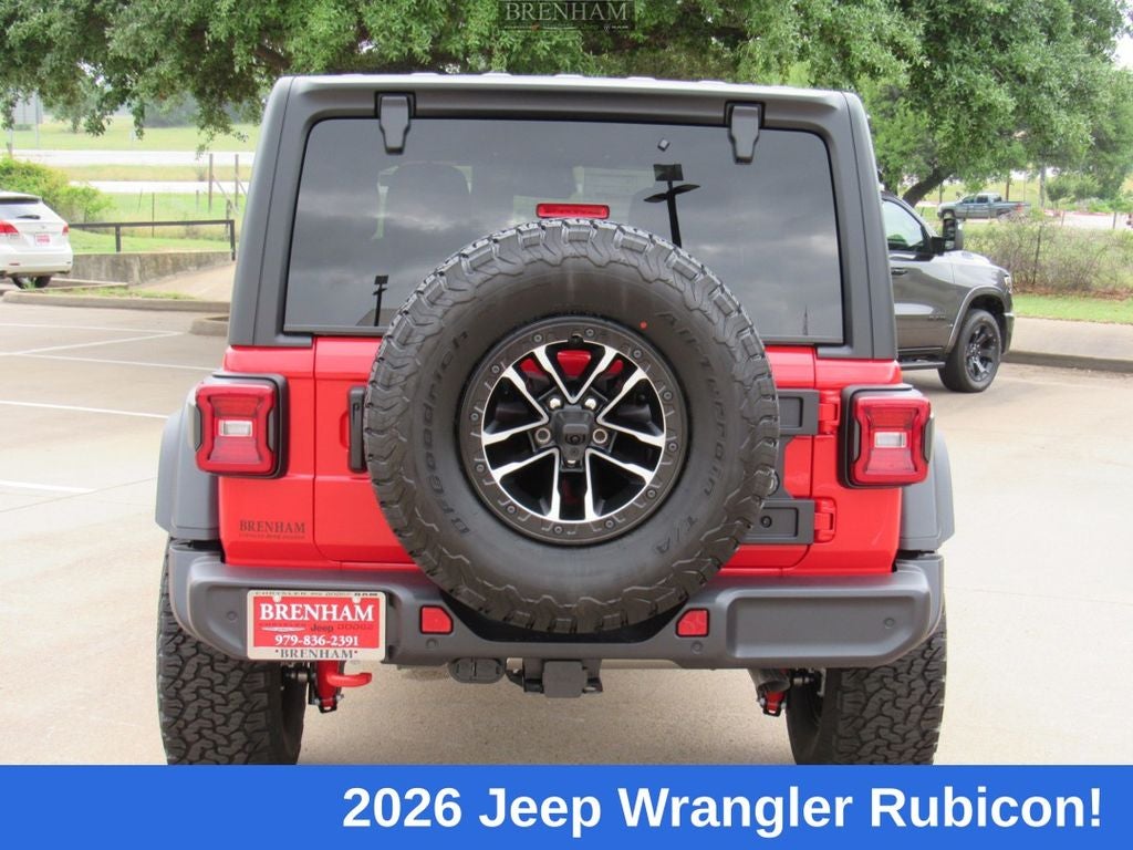 2026 Jeep Wrangler WRANGLER 4-DOOR RUBICON