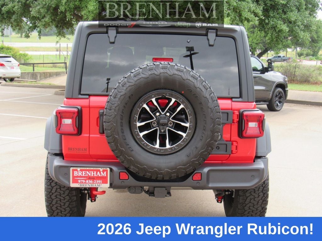 2026 Jeep Wrangler WRANGLER 4-DOOR RUBICON
