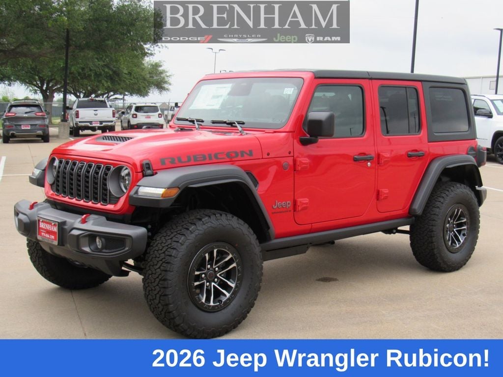 2026 Jeep Wrangler WRANGLER 4-DOOR RUBICON