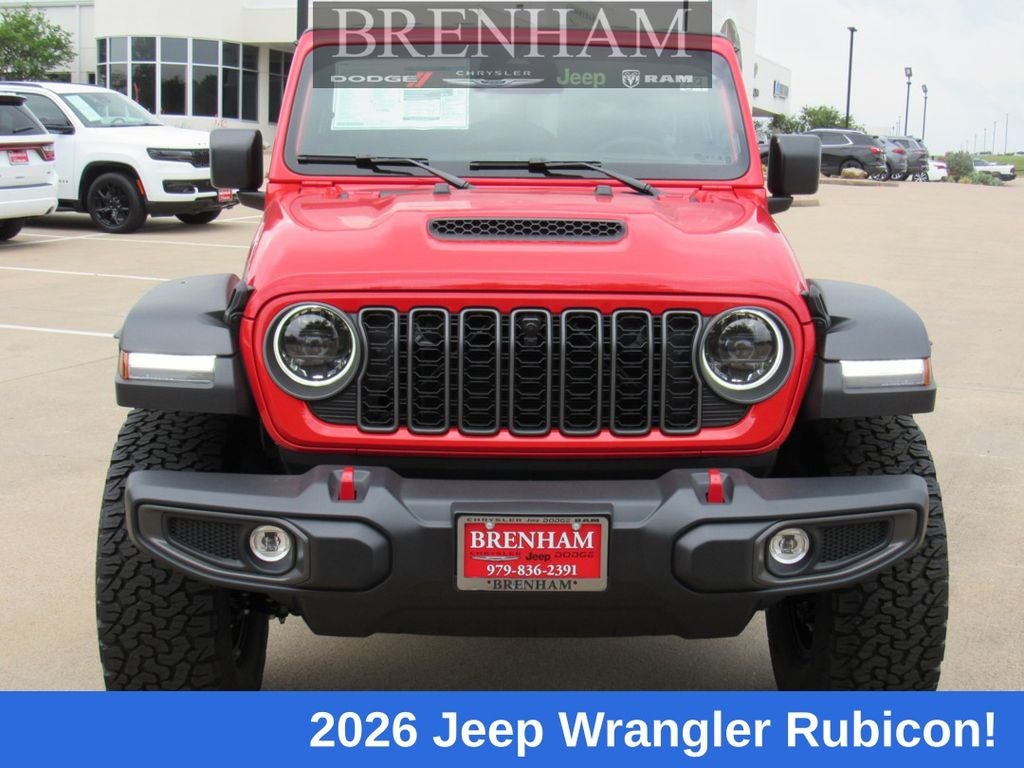 2026 Jeep Wrangler WRANGLER 4-DOOR RUBICON