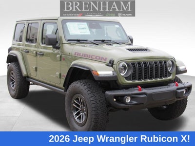 2026 Jeep Wrangler WRANGLER 4-DOOR RUBICON X
