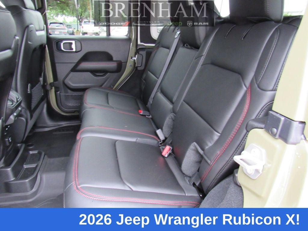 2026 Jeep Wrangler WRANGLER 4-DOOR RUBICON X