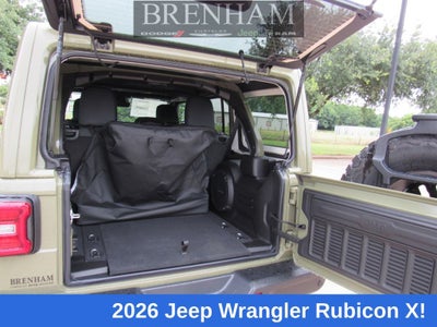 2026 Jeep Wrangler WRANGLER 4-DOOR RUBICON X