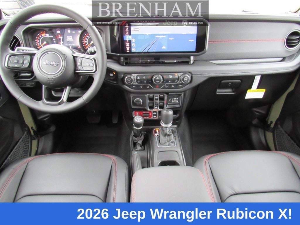 2026 Jeep Wrangler WRANGLER 4-DOOR RUBICON X
